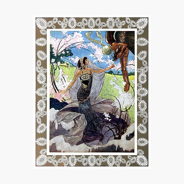 Item preview, The Rubaiyat - The Bird of Time - Rene Bull designed and sold by forgottenbeauty.