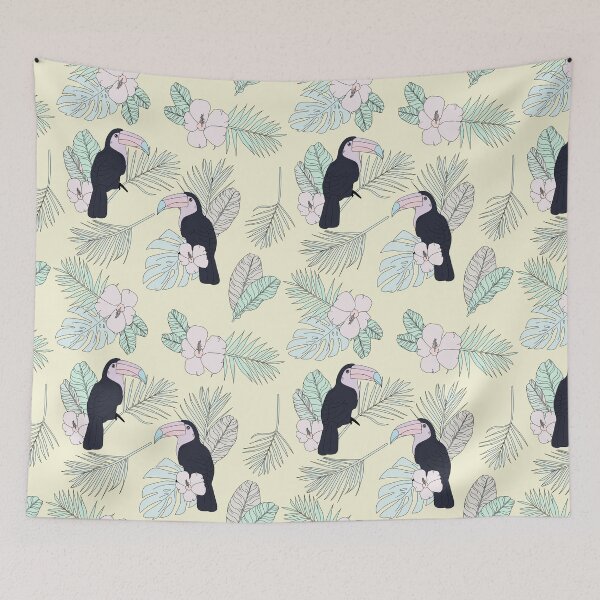 Item preview, Yellow Jungle Pattern designed and sold by LabelsArts.