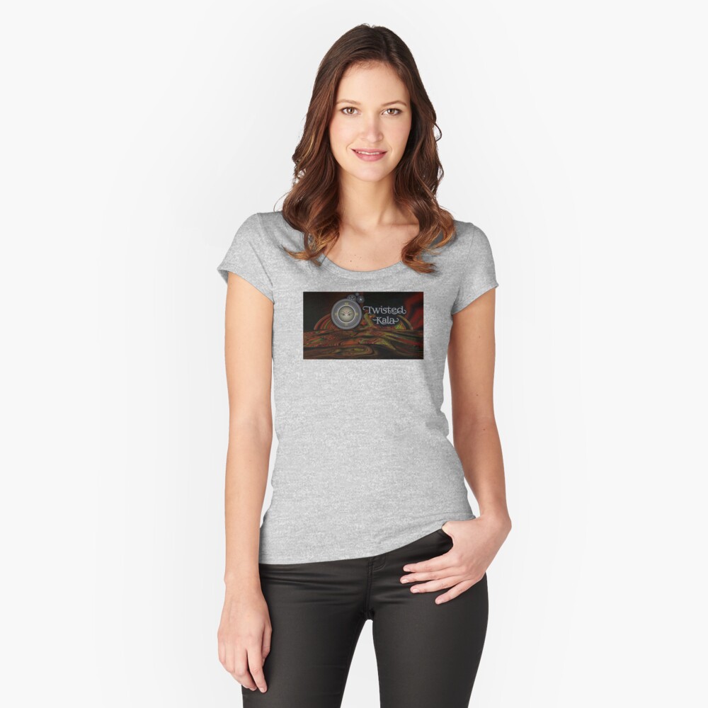 Aperçu de l'œuvre T-shirt échancré créée et vendue par TwistedKala.