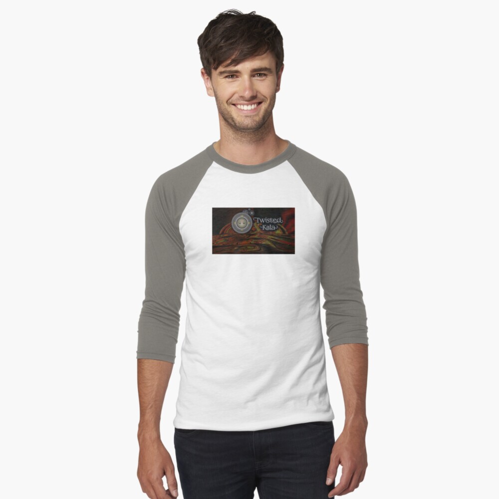 Aperçu de l'œuvre T-shirt baseball manches ¾ créée et vendue par TwistedKala.