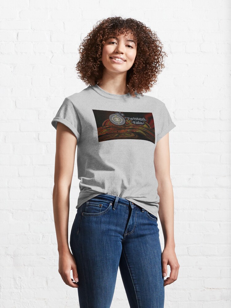 Alternate view of Twisted Kala - Behind the Time! Classic T-Shirt