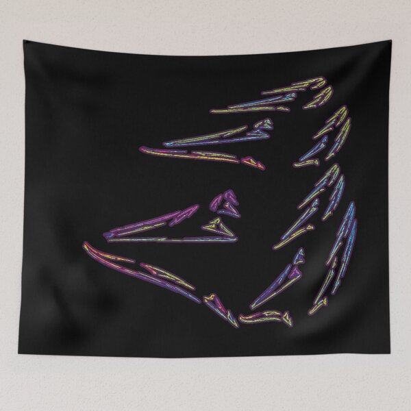 Item preview, Wolf at Sparsely Grown Forrest Fractal designed and sold by Dusalty.