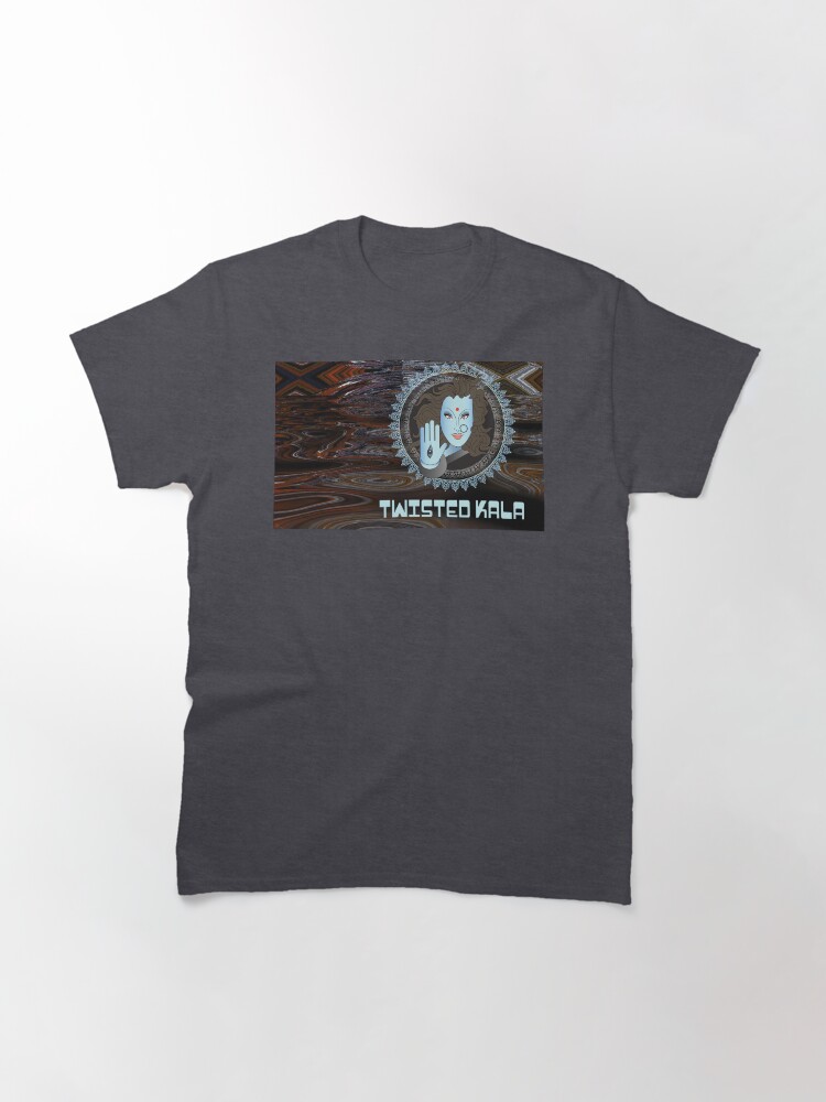 Thumbnail 3 of 7, Classic T-Shirt, Twisted Kala Psychedelic - Magic Blessings! designed and sold by TwistedKala.