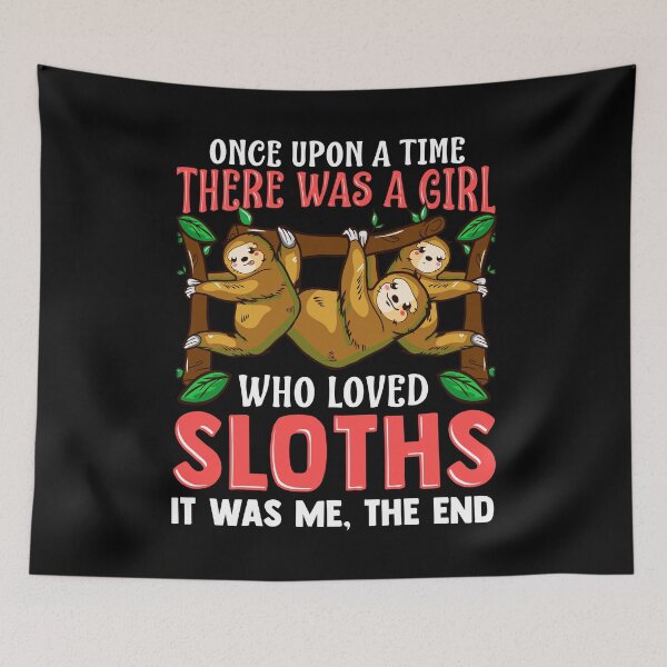 Item preview, Sloth Life Happy Ending Fairy Tale Animal designed and sold by Maria Garcia.