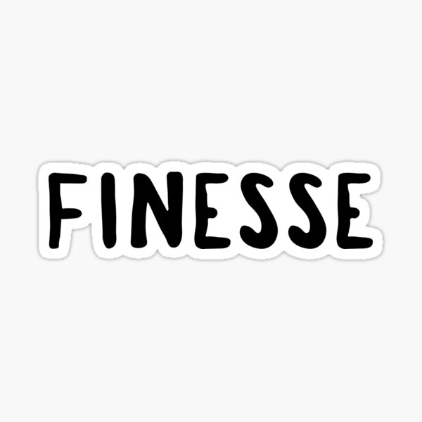 Finesse Music Stickers Redbubble - 100 roblox music codes youtube a boogie jungle