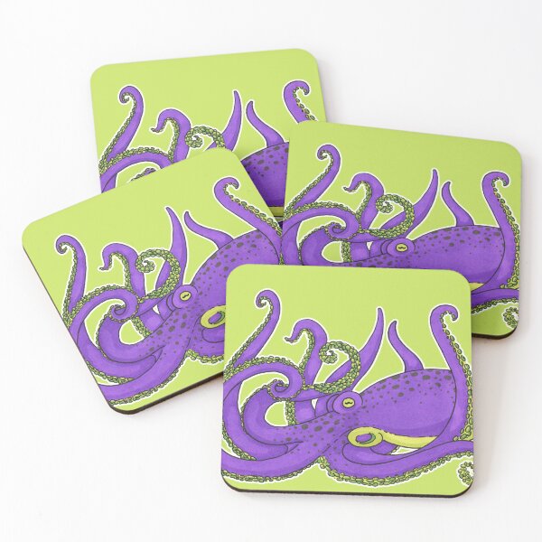 Item preview, Purple Octopus 3 designed and sold by Ambrodust.