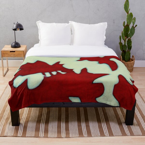 Magnolia Mayhem Throw Blanket