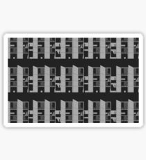 Salk Institute, Louis Kahn - Modern architecture series Sticker