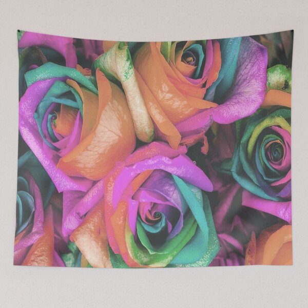 Aperçu de l'œuvre Roses multicolores créée et vendue par J-CCreations.