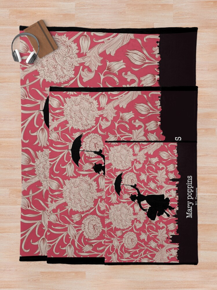 Alternate view of Mary Poppins Throw Blanket