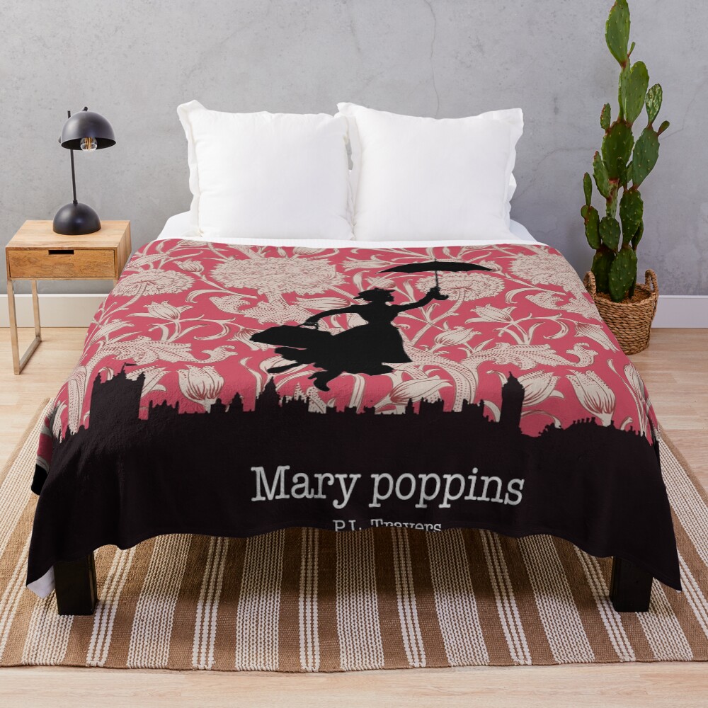 Mary Poppins Throw Blanket