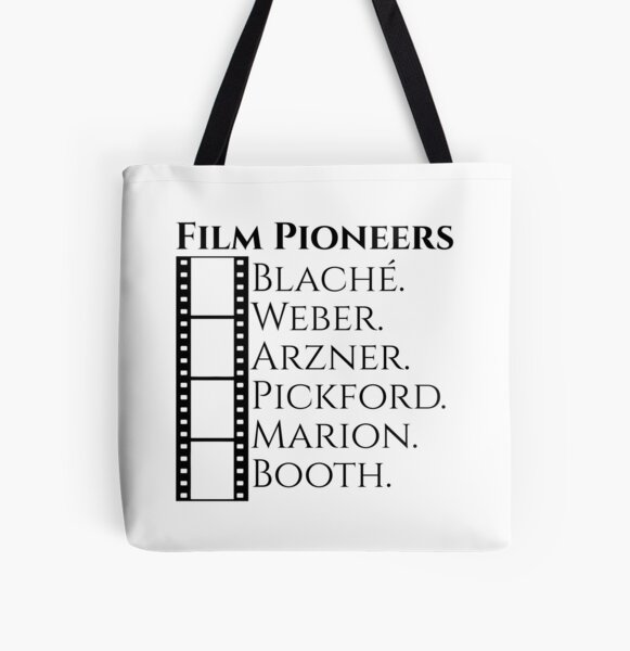 Historic Women Film Pioneers All Over Print Tote Bag