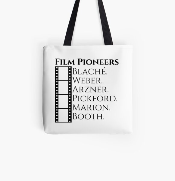 Historic Women Film Pioneers All Over Print Tote Bag