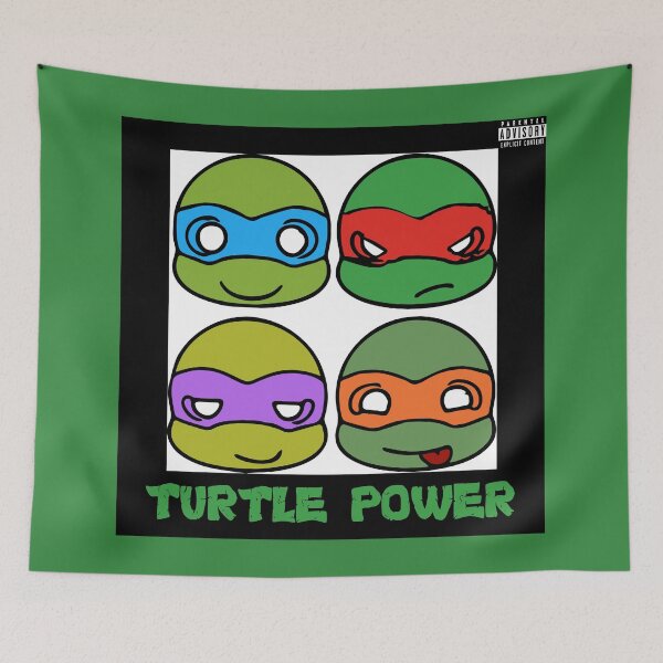 Item preview, Turtle Power designed and sold by Cynorio.