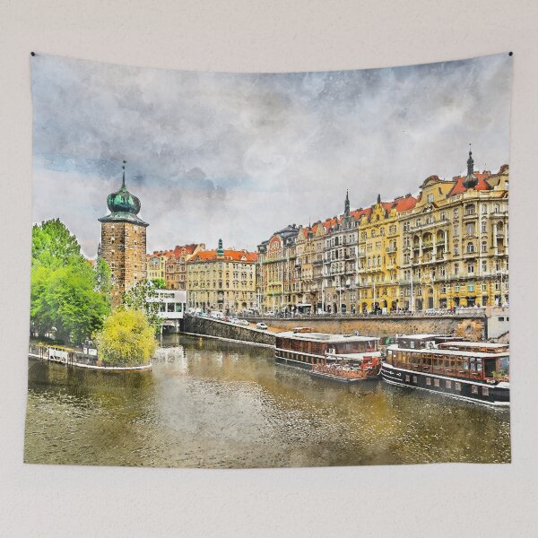 Item preview, Praha city art #praha #prague designed and sold by JBJart.