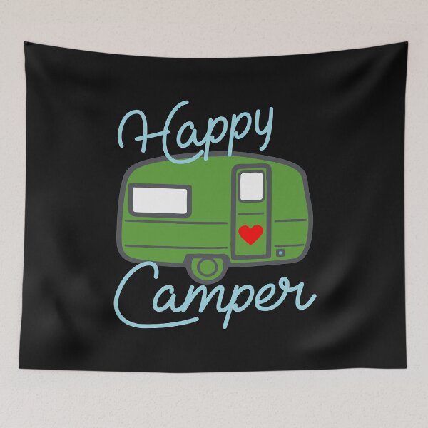 Item preview, Happy Camper Camping designed and sold by Bendthetrend.