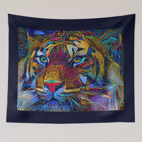 Item preview, Brouille de Tigre, Léa Roche paintings designed and sold by L. ROCHE.