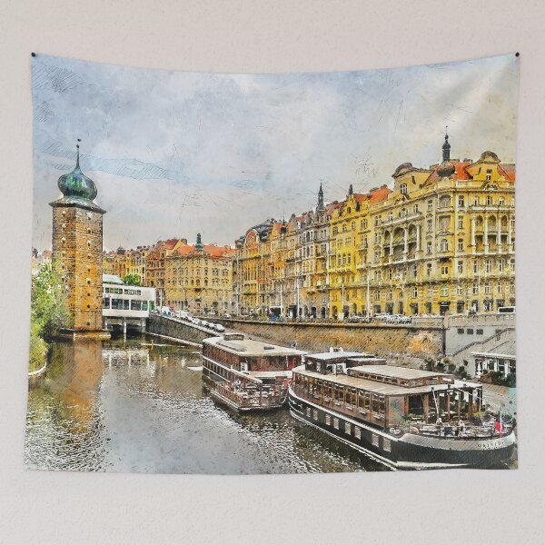 Item preview, Praha city art #praha #prague designed and sold by JBJart.