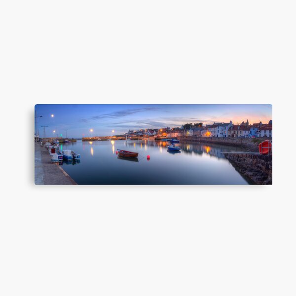 St Monans Harbour @ Dusk Canvas Print