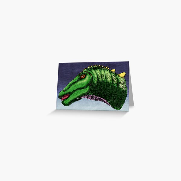 Apatosaurus louisea Greeting Card