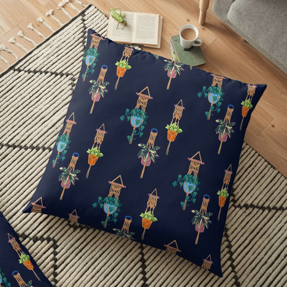 Another Planttern Floor Pillow