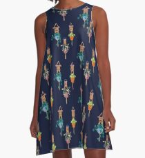 Vestido acampanado Otro planttern