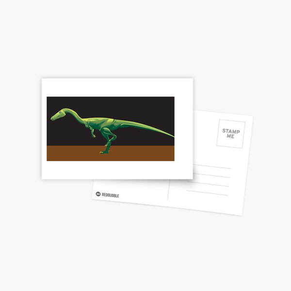 Coelophysis bauri, Full Figure Postcard