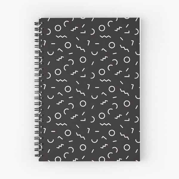 Item preview, Memphis Style Abstract Pattern (white/black) designed and sold by Design Minds Boutique.