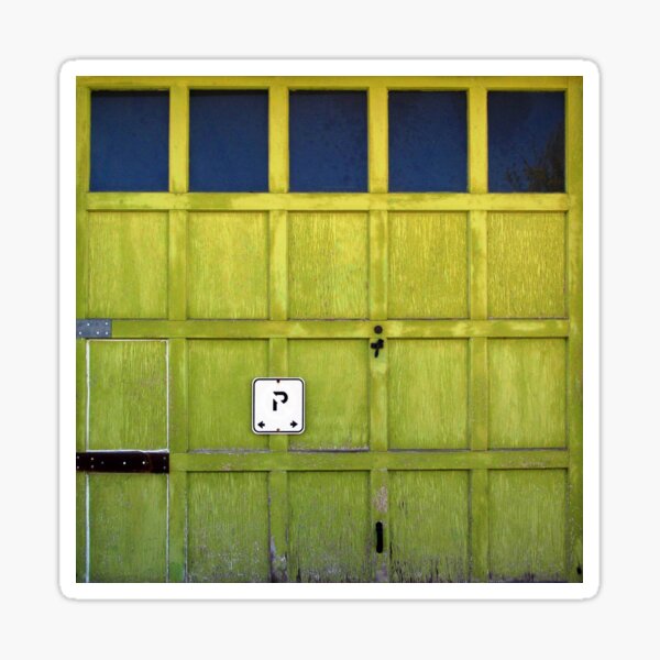 Garage Door Stickers Redbubble