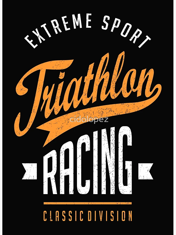 Thumbnail 3 of 3, Poster, Triathlon Racing designed and sold by cidolopez.