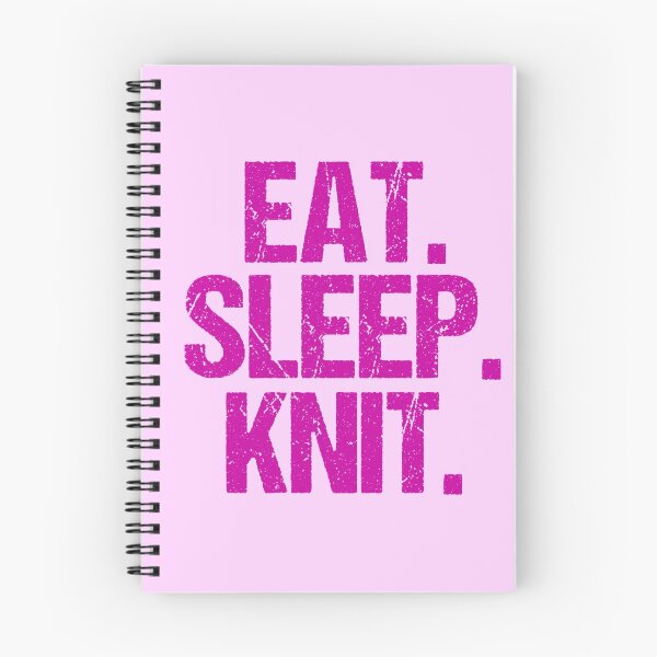 Item preview, Eat Sleep Knit designed and sold by Epic Love Designs.