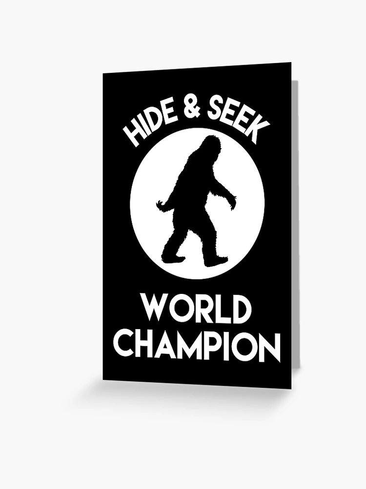 Sasquatch world champion hide and seek online