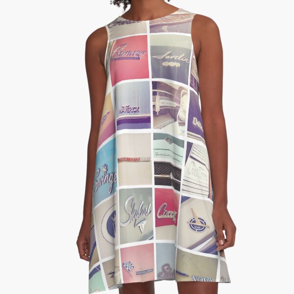 Vintage Emblem Collection A-Line Dress