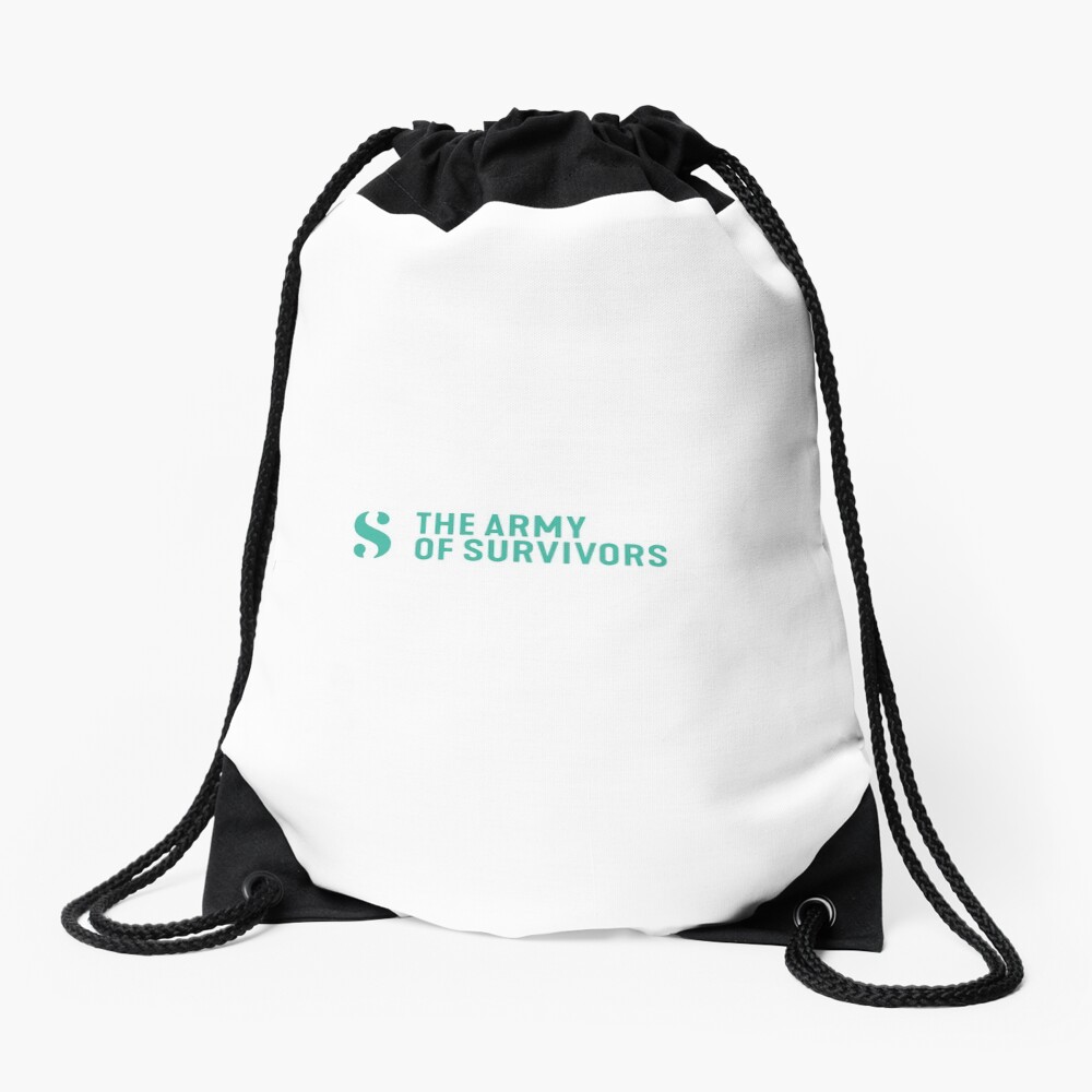 The Army of Survivors: Brand Drawstring Bag