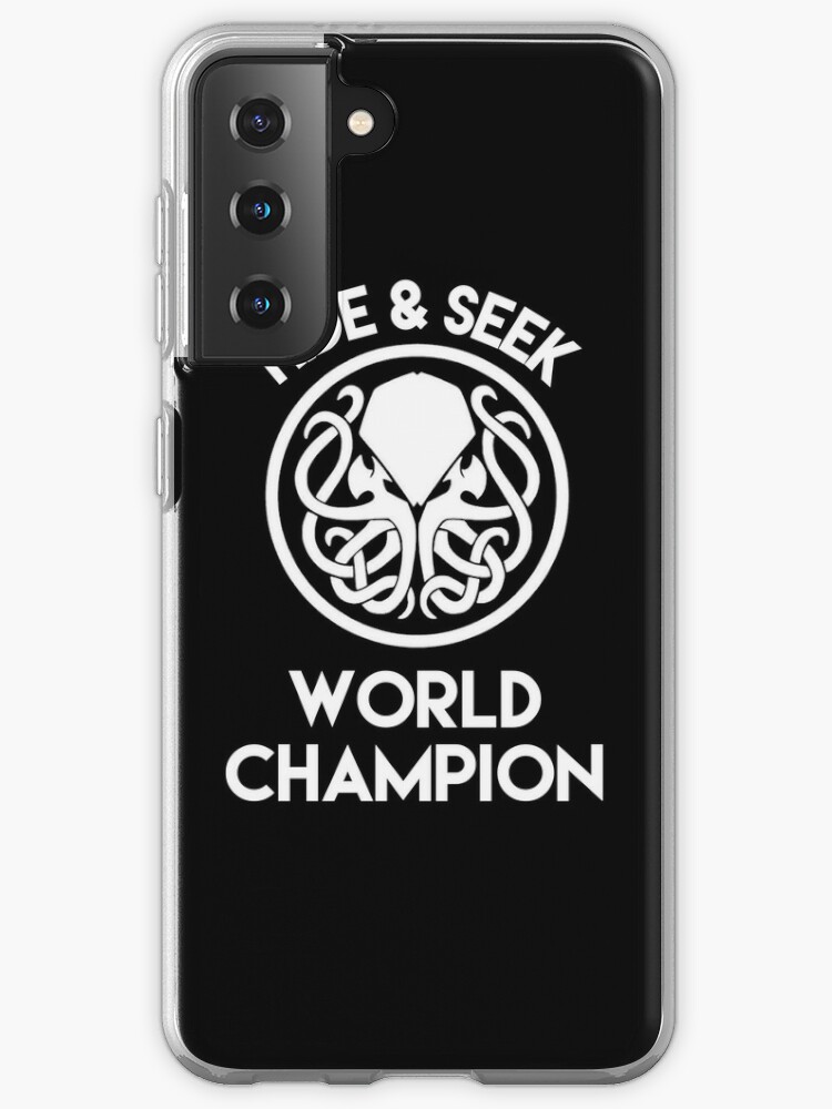 Hide And Seek World Champion Cthulhu Case Skin For Samsung Galaxy By Meme Dreamer Redbubble