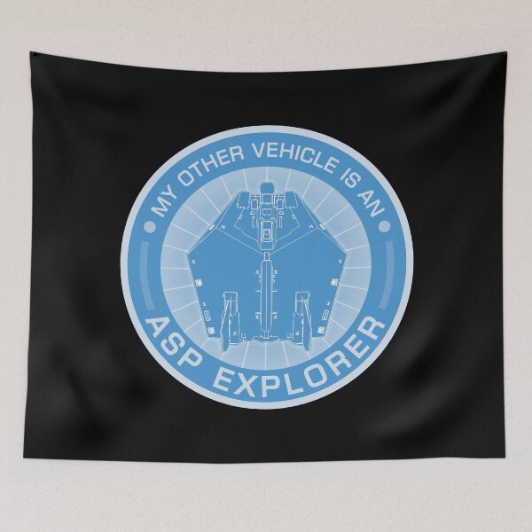 Item preview, ELITE DANGEROUS: OTHER VEHICLE ASP STICKER designed and sold by Madjack Tees Kiwi SuperStore.