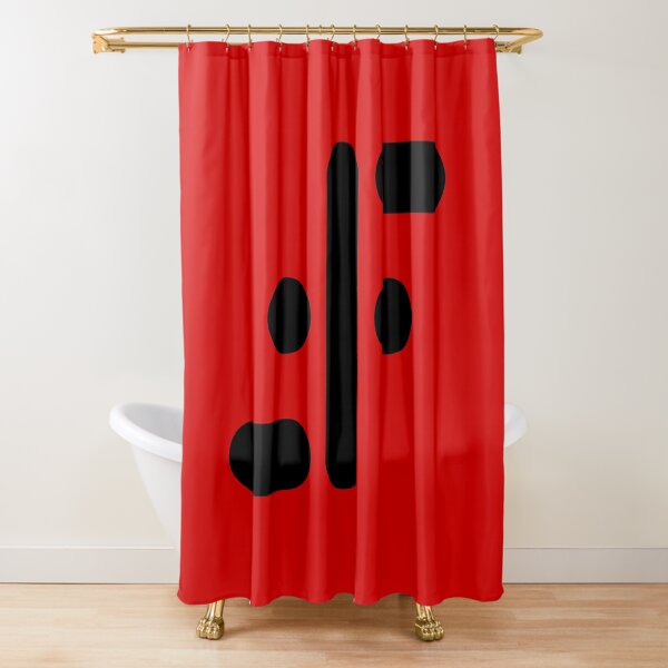 V The Visitors Insignia Shower Curtain