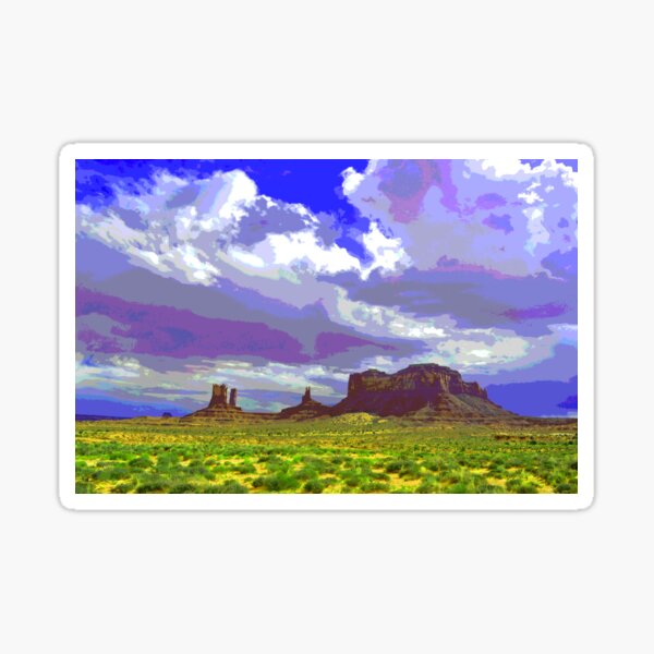 Monument Valley Sticker