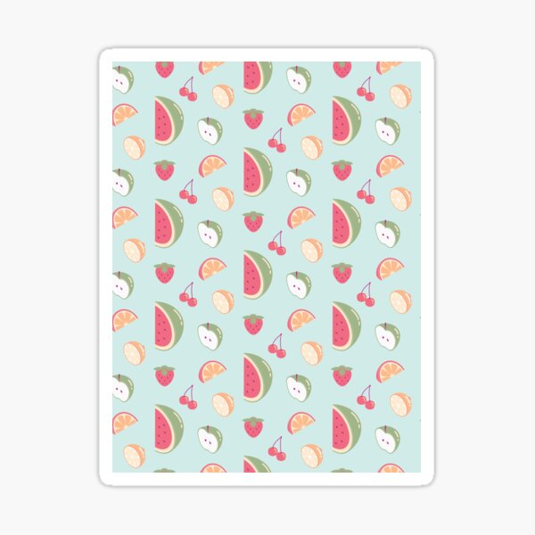 Green Fruits Sticker