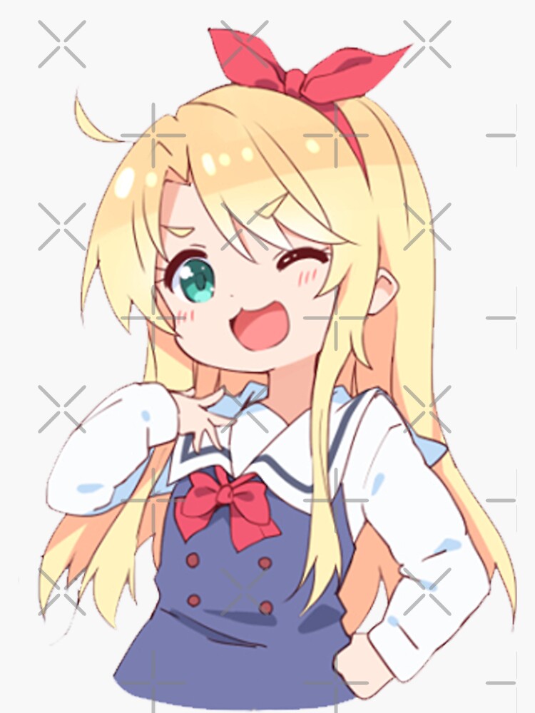 Noa Himesaka, Wataten (Watashi ni tenshi ga maiorita) Sticker for Sale by  Jake Hunter