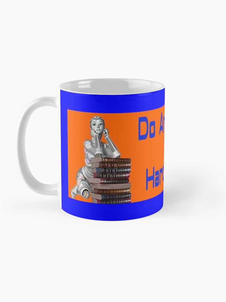 Alternate view of Do Android Librarians Dream of Hard Cover Books? Mug