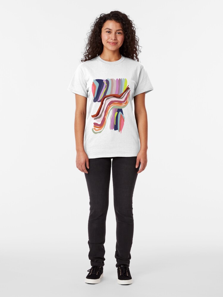 Alternate view of Id, Ego and Superego abstract and colorful Classic T-Shirt