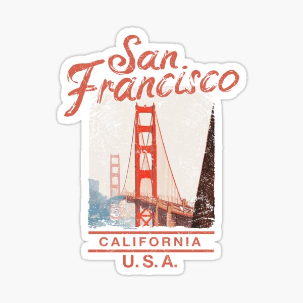 Item preview, San Francisco Golden Gate Bridge Vintage California  designed and sold by IronEcho.