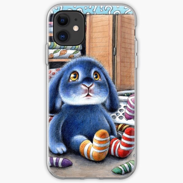 Benny Blue - Missing Socks iPhone Soft Case