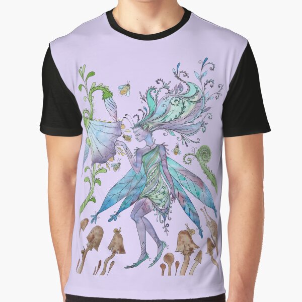 Item preview, Watercolor Woodland Faerie designed and sold by bluejayknits.