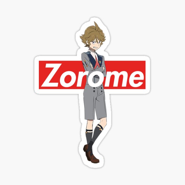 Zorome - Supreme Box Logo DARLING in the FRANXX Sticker