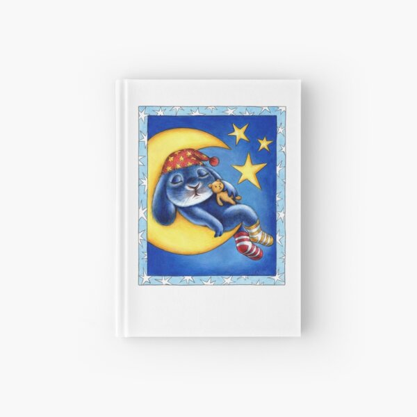 Benny Blue - Moon and Stars Hardcover Journal