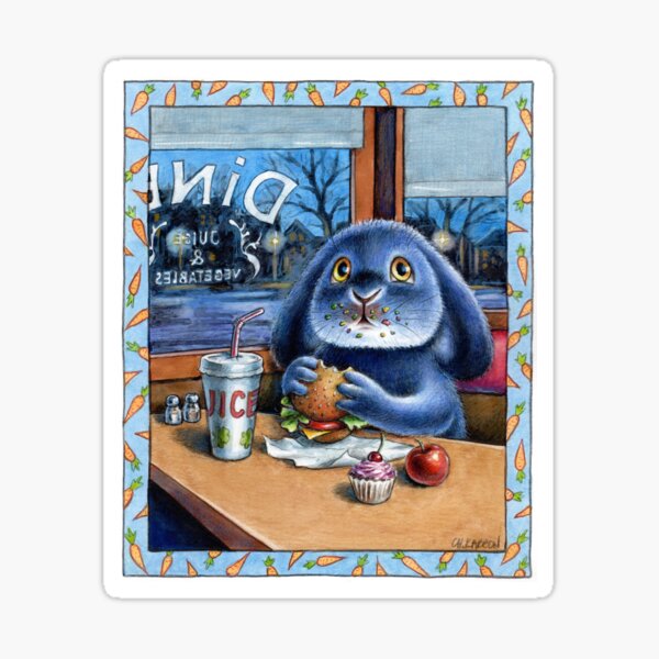 Benny Blue - Diner Sticker