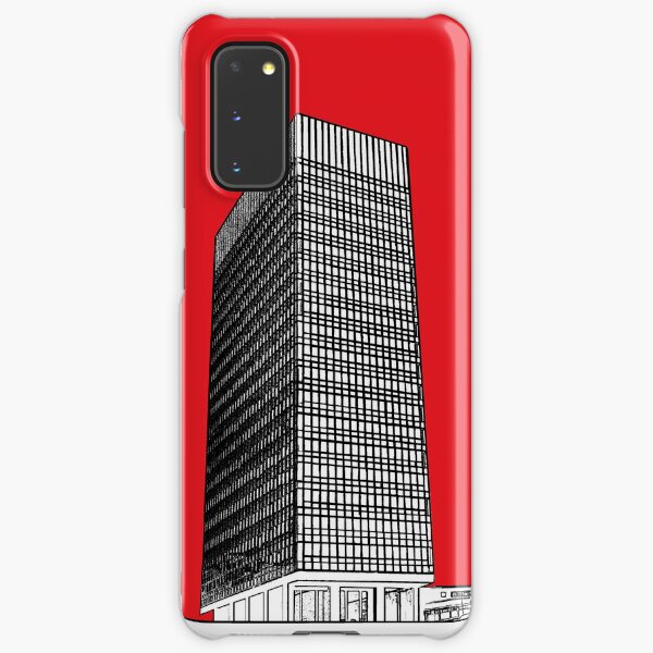 Sheffield University Arts tower - red Samsung Galaxy Snap Case