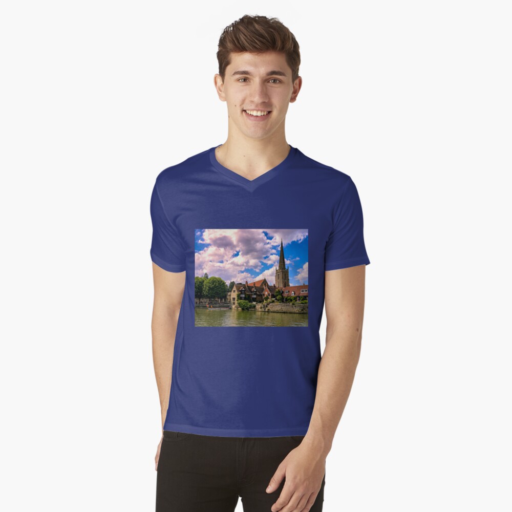 Item preview, V-Neck T-Shirt designed and sold by ScenicViewPics.